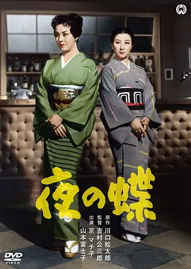 夜之蝶 (1957) 京町子/山本富士子主演电影 吉村公三郎作品 标题图