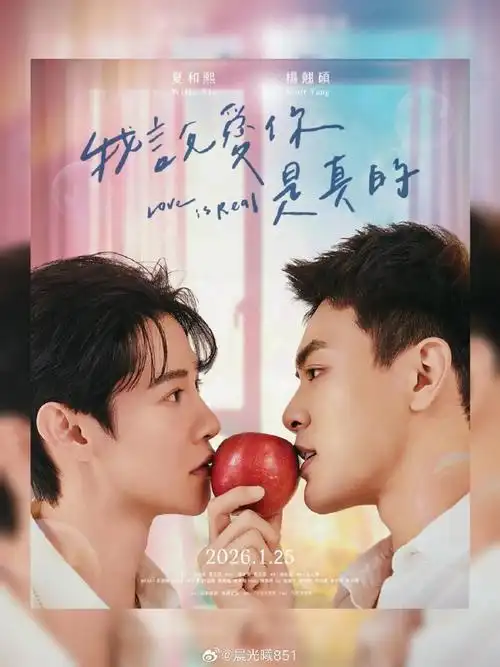 《我说爱你是真的》Love Is Real 全集免费下载- 爱情/短剧 / 同性- 台湾bl[夸克网盘/百度网盘] 标题图