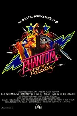 天堂魅影 Phantom of the Paradise (1974)丨7.8分丨布莱恩·德·帕尔玛作品 英语中字 标题图