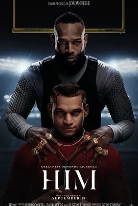 美影丨他 Him (2025)丨5.4分丨美国最新奇幻运动惊悚恐怖片 标题图